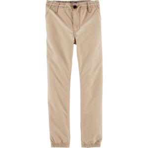 imageOSHKOSH BGOSH Boys Pullon Twill JoggersDriftwood