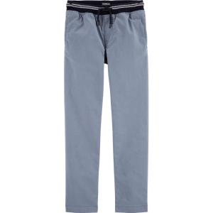 imageOSHKOSH BGOSH Boys Pullon Twill JoggersPigeon Blue