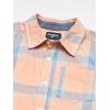 imageOSHKOSH BGOSH Boys ShortSleeve ButtonDown ShirtBlue Plaid Print
