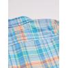 imageOSHKOSH BGOSH Boys ShortSleeve ButtonDown ShirtBlueOrange Plaid