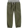 imageOshKosh BGosh Boys Stretch Canvas Pullon JoggerMilitary Green