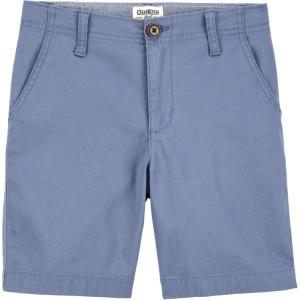 imageOSHKOSH BGOSH Boys Stretch Flat Front ShortBlue