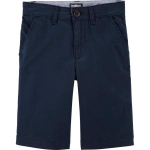imageOSHKOSH BGOSH Boys Stretch Flat Front ShortDeep Navy