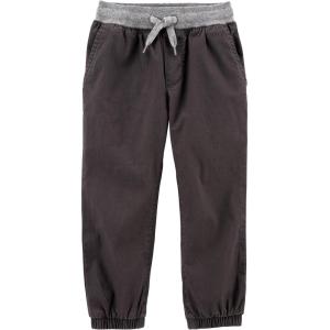 imageOshKosh BGosh Boys Stretch Canvas Pullon JoggerPhantom