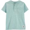 imageOSHKOSH BGOSH Boys Henley Aqua Water 12M