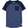 imageOSHKOSH BGOSH Boys Short Sleeve Pocket TeeIndigo Blue