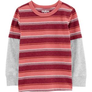 imageOSHKOSH BGOSH Boys Layered TeeRed Stripe