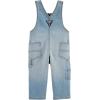 imageOSHKOSH BGOSH Baby Boys Worlds Best OverallsSun Faded Light Wash