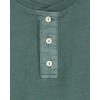 imageOSHKOSH BGOSH Boys Short Sleeve HenleyOlive