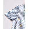 imageOSHKOSH BGOSH Boys Short Sleeve HenleySmiley Stripe