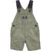 imageOSHKOSH BGOSH Baby Boys Worlds Best OverallsOlive Shortall
