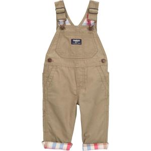 imageOSHKOSH BGOSH Baby Boys Worlds Best OverallsBrown Canvas