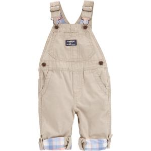 imageOSHKOSH BGOSH Baby Boys Worlds Best OverallsKhaki Solid
