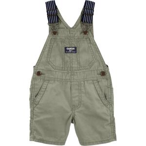 imageOSHKOSH BGOSH Baby Boys Worlds Best OverallsOlive Shortall