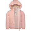 imageOSHKOSH BGOSH Baby Girls Midweight Hooded Fashion Jacket Coat with Fleece LiningLight Pink