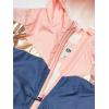 imageOSHKOSH BGOSH Girls Midweight Hooded Fashion Jacket Coat with Fleece LiningBlue Pink Metallic