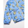 imageOSHKOSH BGOSH Girls Midweight Hooded Fashion Jacket Coat with Fleece LiningPeriwinkle Blue Lemons