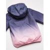 imageOSHKOSH BGOSH Girls Midweight Hooded Fashion Jacket Coat with Fleece LiningPink Blue Ombre