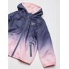 imageOSHKOSH BGOSH Girls Midweight Hooded Fashion Jacket Coat with Fleece LiningPink Blue Ombre