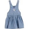 imageOSHKOSH BGOSH Baby Girls Worlds Best OverallsPeriwinkle Ozone Wash