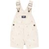 imageOSHKOSH BGOSH boys Worlds Best OverallsCarrot Stripe