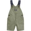 imageOSHKOSH BGOSH boys Worlds Best OverallsOlive Green