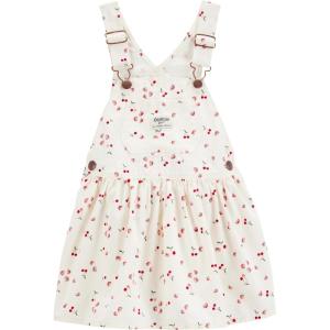 imageOSHKOSH BGOSH Baby Girls Worlds Best OverallsCherry Print