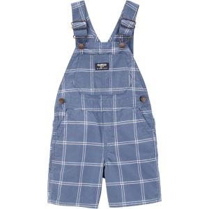 imageOSHKOSH BGOSH boys Worlds Best OverallsBlue Plaid