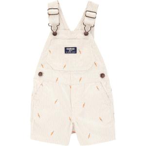 imageOSHKOSH BGOSH boys Worlds Best OverallsCarrot Stripe