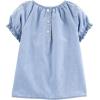 imageOSHKOSH BGOSH Girls Woven TopIris Blue Wash