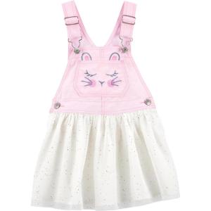 imageOSHKOSH BGOSH babygirls Worlds Best OverallsBunny Jumper