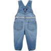 imageOSHKOSH BGOSH girls Worlds Best OverallsKnit Denim