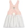 imageOSHKOSH BGOSH girls Worlds Best OverallsPink Ruffle Bunny
