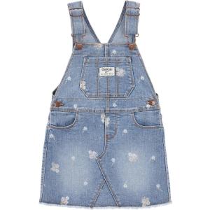 imageOSHKOSH BGOSH girls Worlds Best OverallsDenim Heart Skirtall