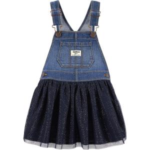 imageOSHKOSH BGOSH girls Worlds Best OverallsMedium Wash
