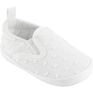 imageOSHKOSH BGOSH Baby ampamp Infant Sneakers for GirlsWhite Slipon