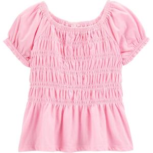 imageOSHKOSH BGOSH Girls Fashion TopPink Smocked