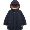 imageOSHKOSH BGOSH Heavyweight Parka Jacket for Boys Winter Coat with HoodNavy