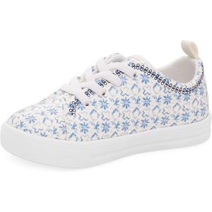 imageOshKosh BGosh Toddler and Little Girls Lola Casual ShoeWhiteBlue