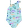 imageOSHKOSH BGOSH Girls OnePiece SwimsuitTropical Vintage Print