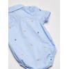 imageOshKosh BGosh babyboys Buttonfront BodysuitshirtFood Print