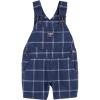 Navy Plaid Shortall
