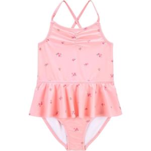 imageOSHKOSH BGOSH Girls OnePiece SwimsuitPink Floral Print