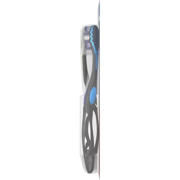 imageColgate 360 Advanced Floss Tip Toothbrush Soft Toothbrush for Adults 4 Pack4 Count Pack of 1