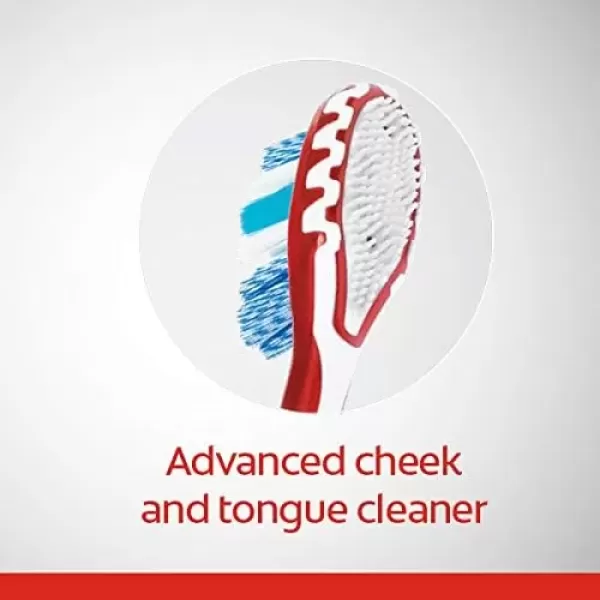 imageColgate 360 Advanced Optic White Toothbrush Soft 2 CountOptic White