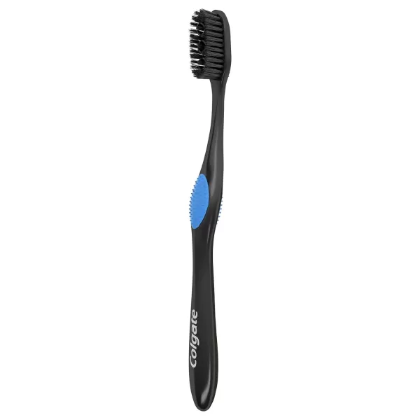 imageColgate 360 Charcoal Toothbrush Soft Bristles 4 Count