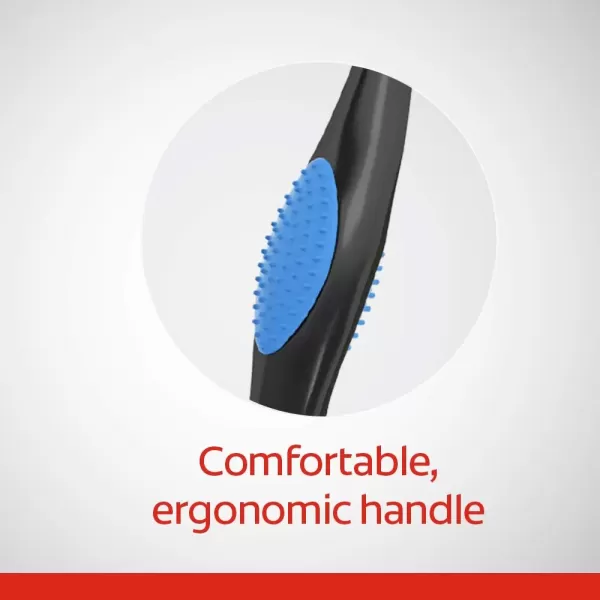imageColgate 360 Charcoal Toothbrush Soft Bristles 4 Count