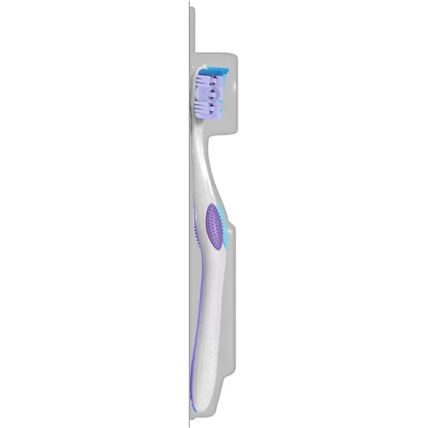 imageColgate 360 Extra Soft Toothbrush for Sensitive Teeth and Gums with Tongue and Cheek Cleaner  2 Count2 Count Pack of 1