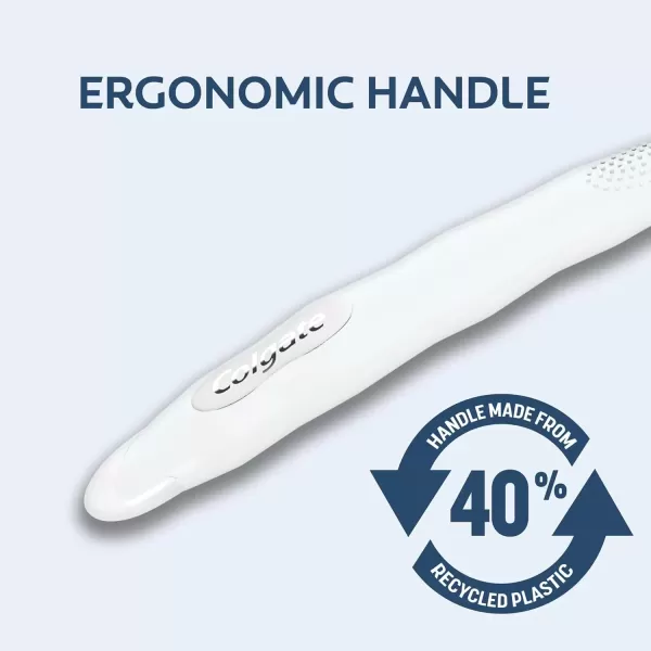 imageColgate 360 Extra Soft Toothbrush for Sensitive Teeth and Gums with Tongue and Cheek Cleaner  2 Count2 Count Pack of 1