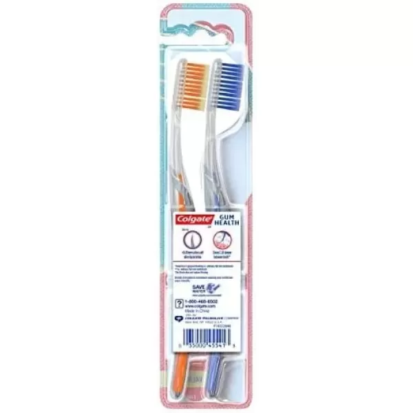 imageColgate 360 Extra Soft Toothbrush for Sensitive Teeth and Gums with Tongue and Cheek Cleaner  2 Count4 Count Pack of 1